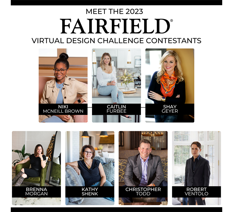 Fairfield Chair Announces Virtual Design Challenge Designer Lineup